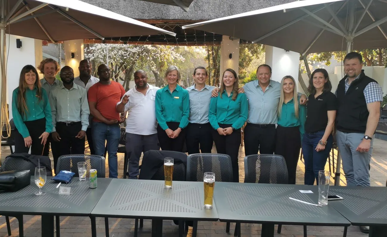 Photo of the SmartTech team and some clients from the Johannesburg STAPIL CAD Pre-launch